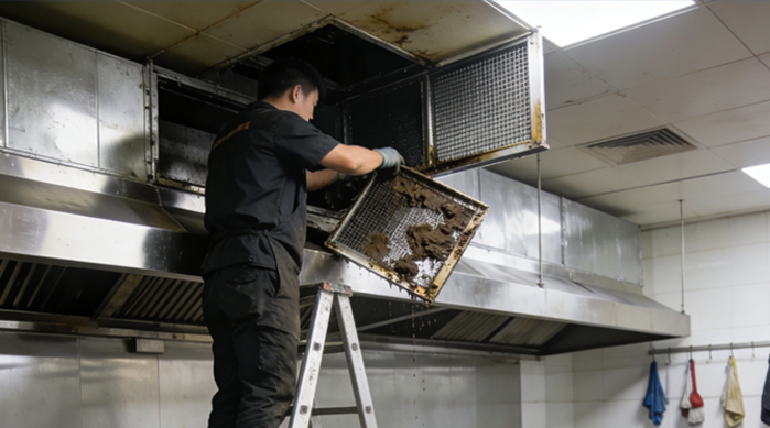 中央厨房油烟清洗